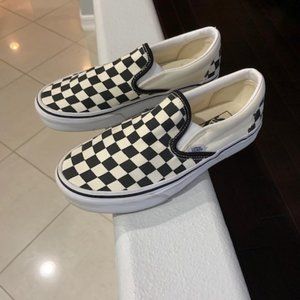 Vans Checkered Slip On Shoes